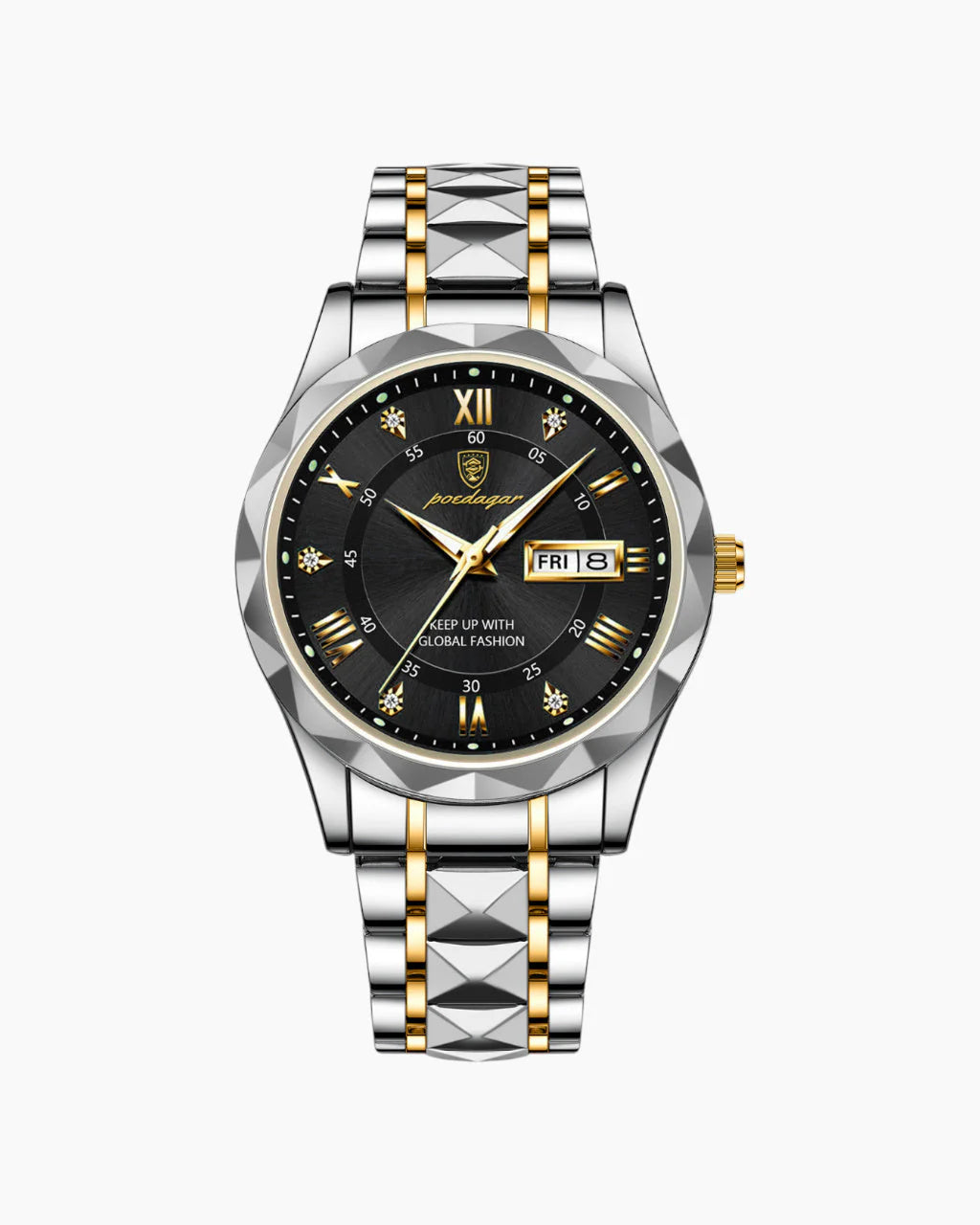 שעון יוקרתי עם מנגנון שווצרי -JENTINO LUIS