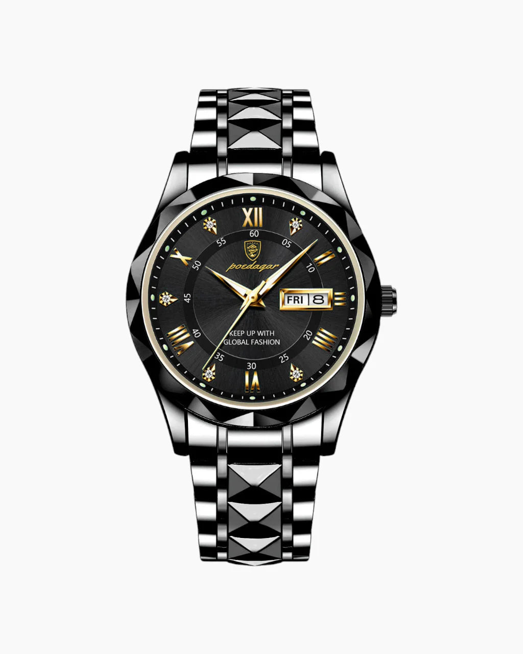 שעון יוקרתי עם מנגנון שווצרי -JENTINO LUIS